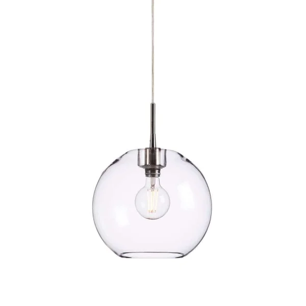 Belid - Gloria Suspension Ø320 Chrome/ Verre Clair