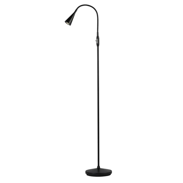 Belid Lampadaire Ledro Noir mat