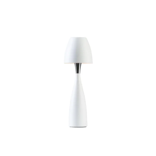 Belid Lampe de table Anemon, petit modèle blanc mat