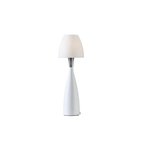 Belid Lampe de table Anemon, petit modèle blanc opale