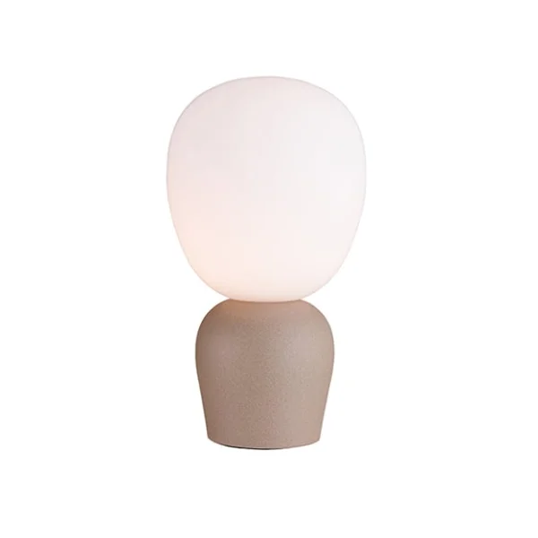 Belid Lampe de table Buddy verre opale Sable (beige)