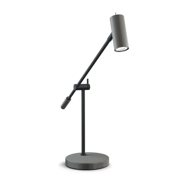 Belid Lampe de table Cato 48,5 cm Gris oxyde