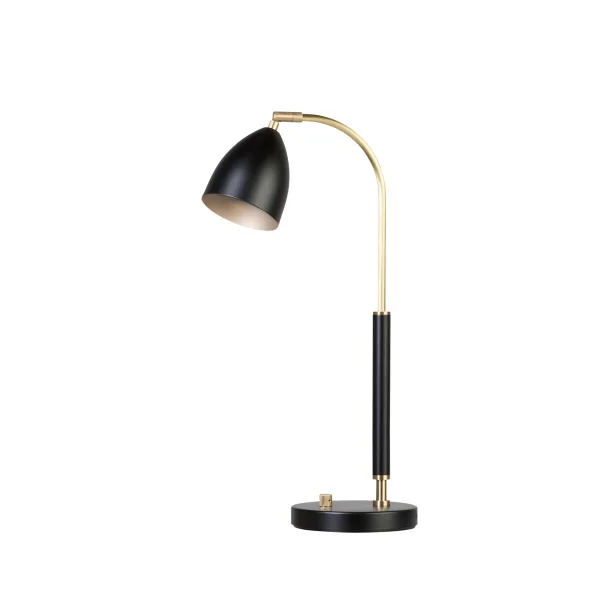 Belid Lampe de table Deluxe noir, laiton