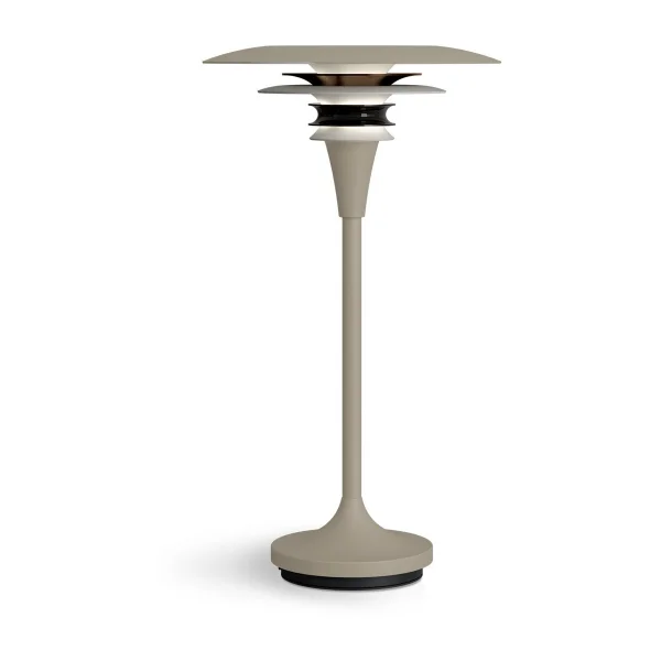 Belid Lampe de table Diablo Ø20 cm Sable-bronze métallique