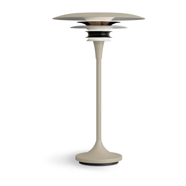 Belid Lampe de table Diablo Ø30 cm Sable-bronze métallique