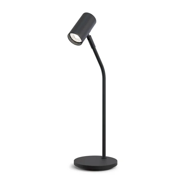 Belid Lampe de table Tyson Ø5,5 cm Structure noire