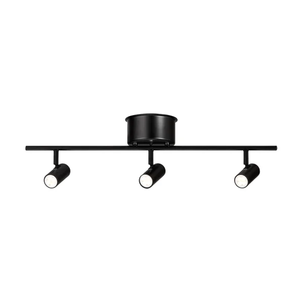 Belid Rail pour plafond Cato 3 Noir mat