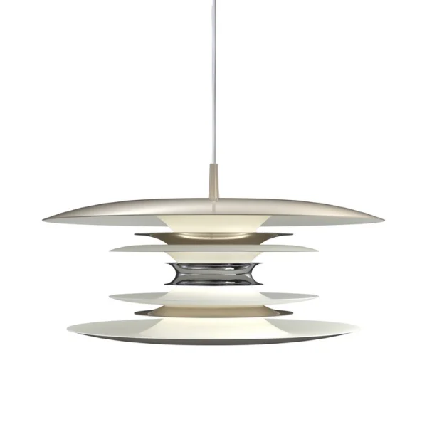 Belid - Suspension Diablo, Ø 50 cm, grège, métal, E27