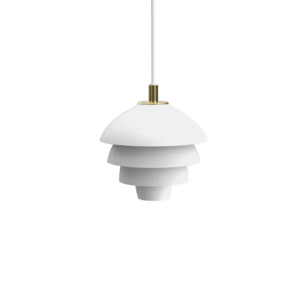 Belid - Suspension Valencia, Ø 18 cm, blanc/laiton, G9