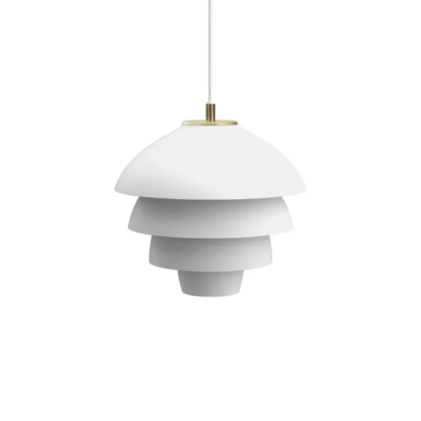 Belid - Suspension Valencia, Ø 32 cm, blanc/laiton, E27