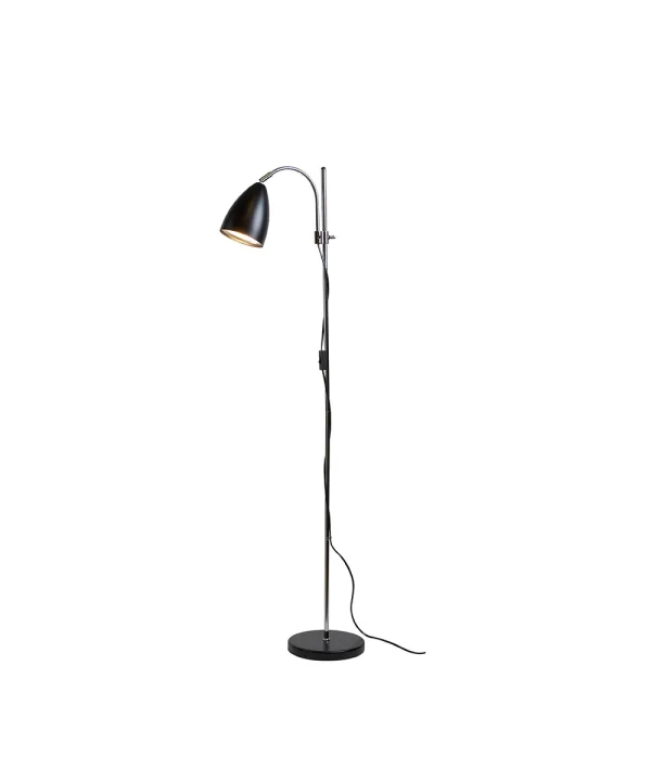 Belid - Sway Lampadaire Noir/Chrome