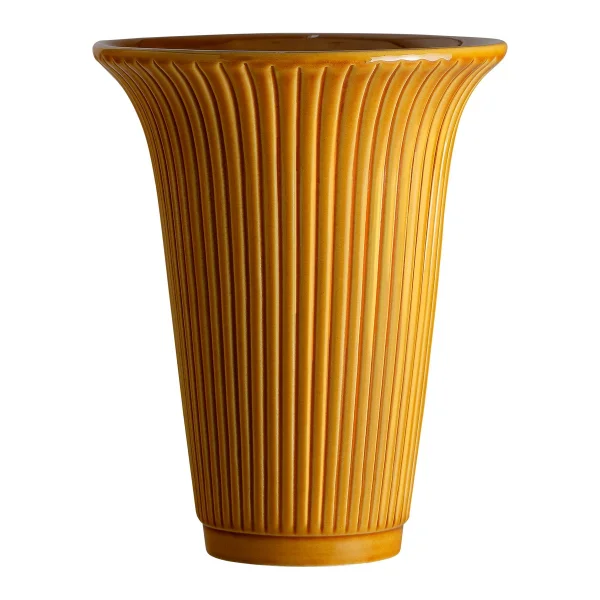 Bergs Potter Vase vitré Daisy Ø20 cm Jaune