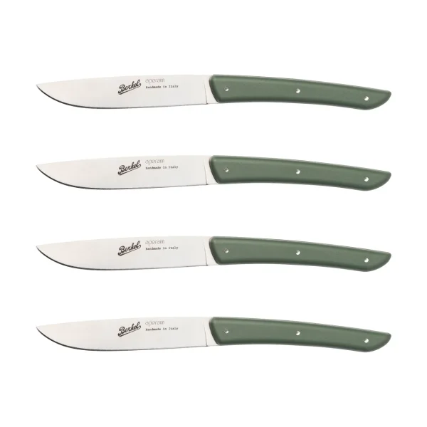 Berkel Couteaux à viande Color 4 pièces 11 cm Olive Green