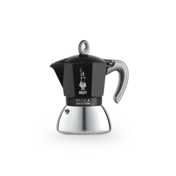 Bialetti Cafetière MokaInduction 4 tasses 15 cl