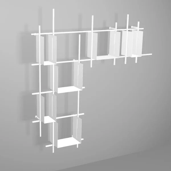 Bibliothèque Libra Pezzani 0/72-6 conteneurs métalliques