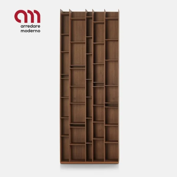 Bibliothèque Random Wood MDF Italia