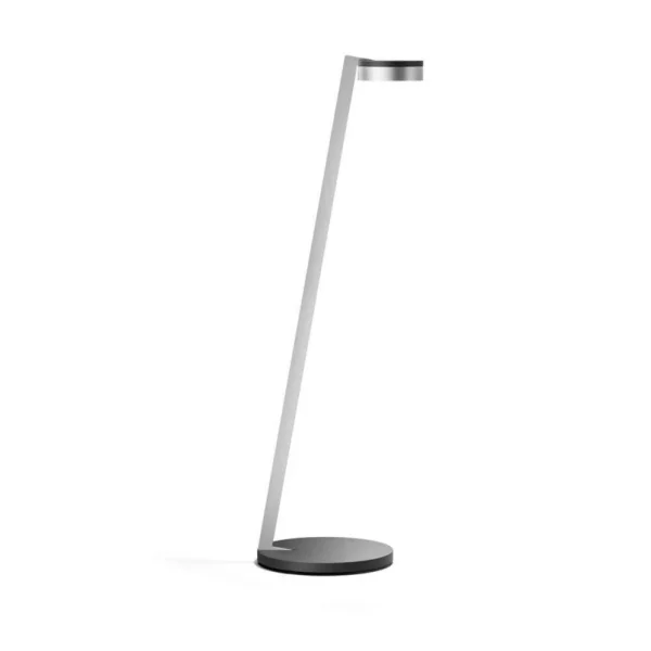 Blade F1 Slim Lampadaire Matt Black/Satin Silver - Light-Point