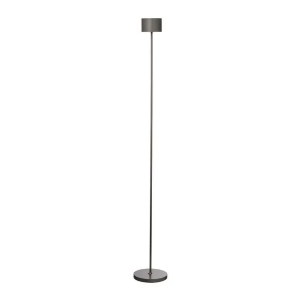 Blomus - Farol Mobile LED Lampadaire Burned Metal/Metallic