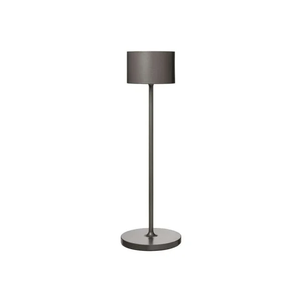 Blomus - Farol Mobile LED Lampe de Table Burned Metal/Metallic