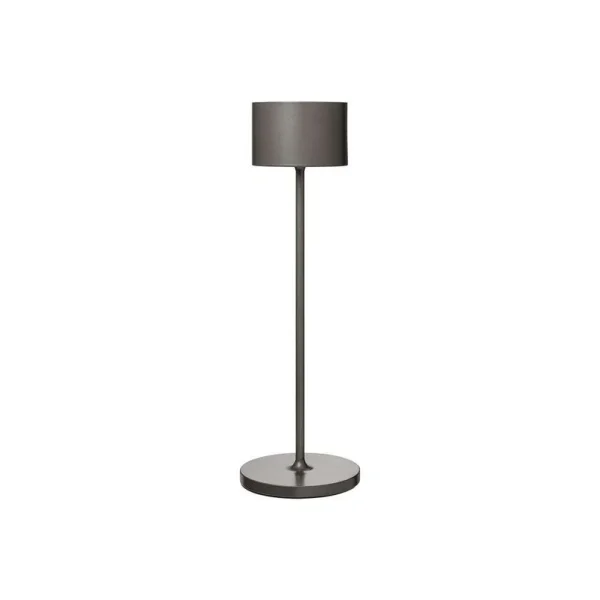 Blomus - Farol Portable Lampe de Table Burned Metal/Metallic