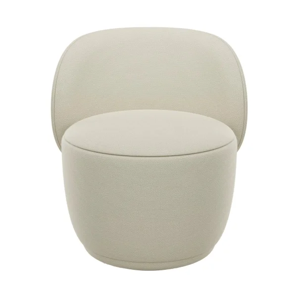 blomus Fauteuil Kuon avec fonction pivotante Boucle beige