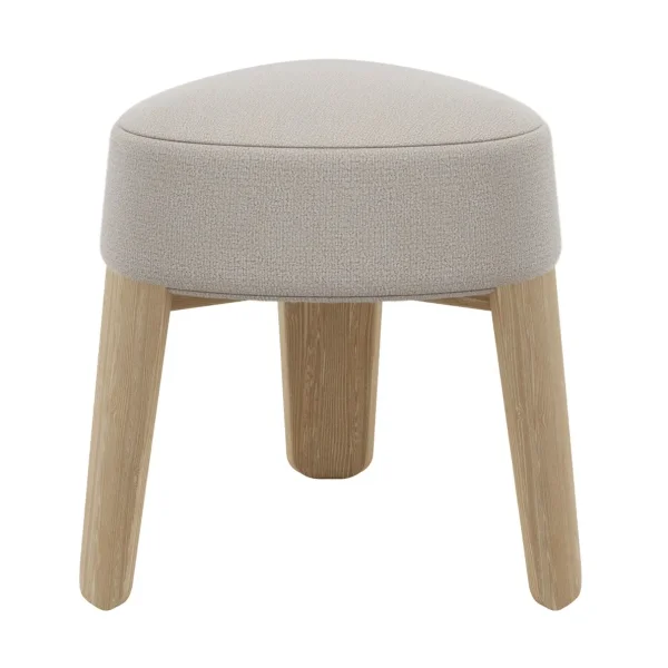 blomus Tabouret Kuon Ø47x45 cm. Socia désert