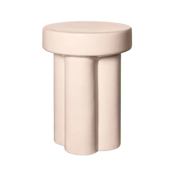 Blomus - Toru Ceramic Tabouret Big Lily Blanc