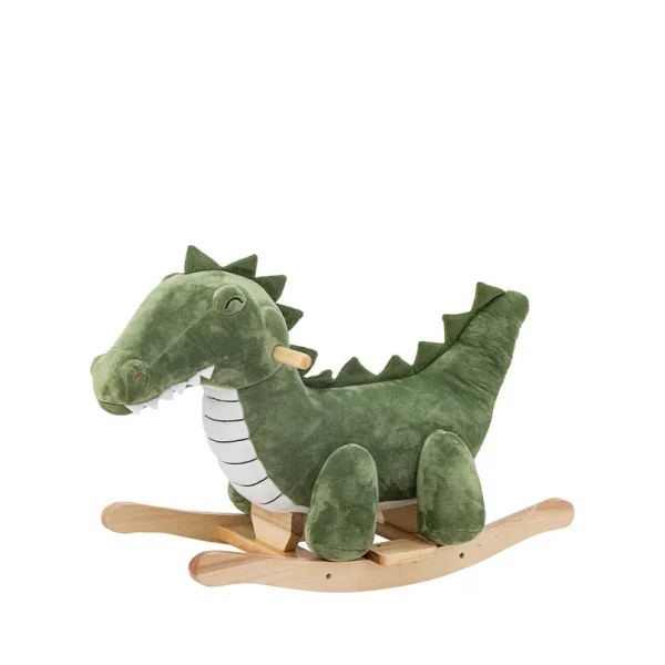 Bloomingville - Arnie Crocodile Jouet à Bascule Green