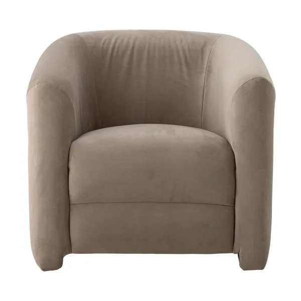 Bloomingville Fauteuil lounge Joel 78x76 cm Gris