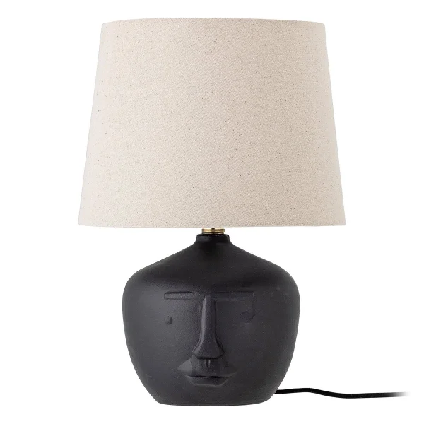 Bloomingville Lampe de table Matheo 43 cm Noir