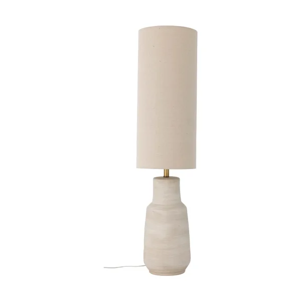 Bloomingville Lampe sur pied Linetta Ø28x113 cm Blanc