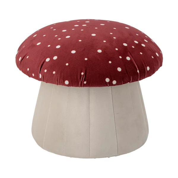 Bloomingville Pouf Lue Ø37x30 cm Rouge