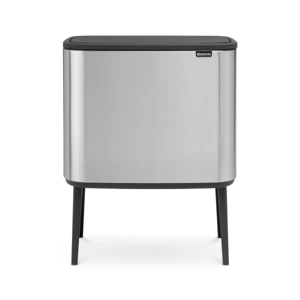 Brabantia Bo Touch Bin 11+23 litres acier inoxydable mat