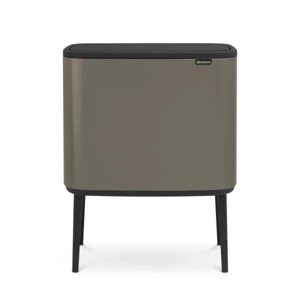 Brabantia Bo Touch Bin 11+23 litres platine