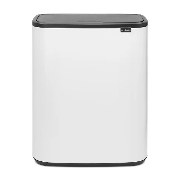 Brabantia Bo Touch Bin 2x30 L Blanc