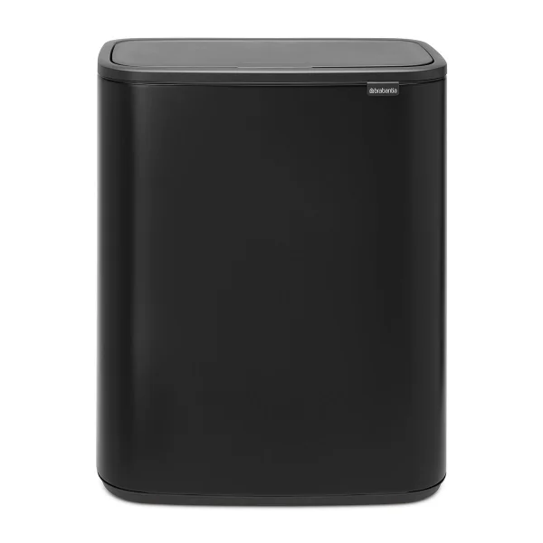 Brabantia Bo Touch Bin 2x30 L Noir mat