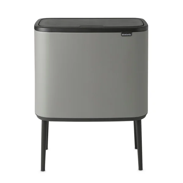 Brabantia Bo Touch Bin 3 x 11 L Mineral concrete grey