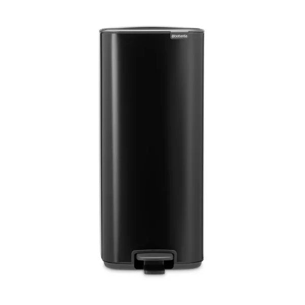 Brabantia Poubelle à pédale Bo 30 L Matt Black
