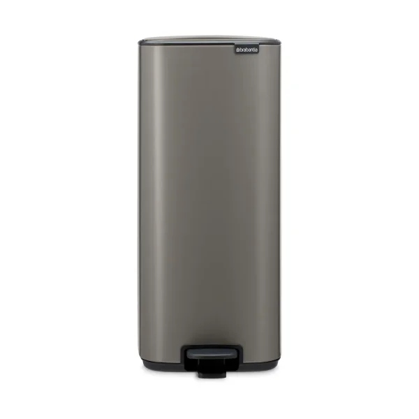 Brabantia Poubelle à pédale Bo 30 L Platinum