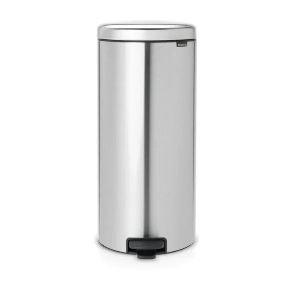 Brabantia Poubelle à pédale New Icon 30 litres Matt steel fingerprint proof