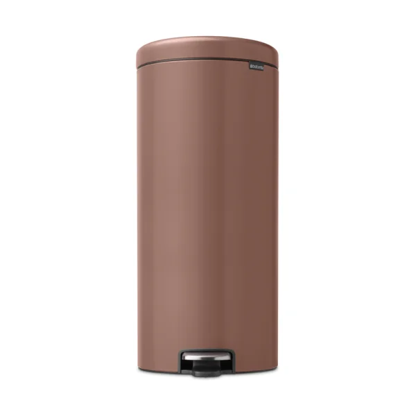 Brabantia Poubelle à pédale New Icon 30 litres Satin Taupe