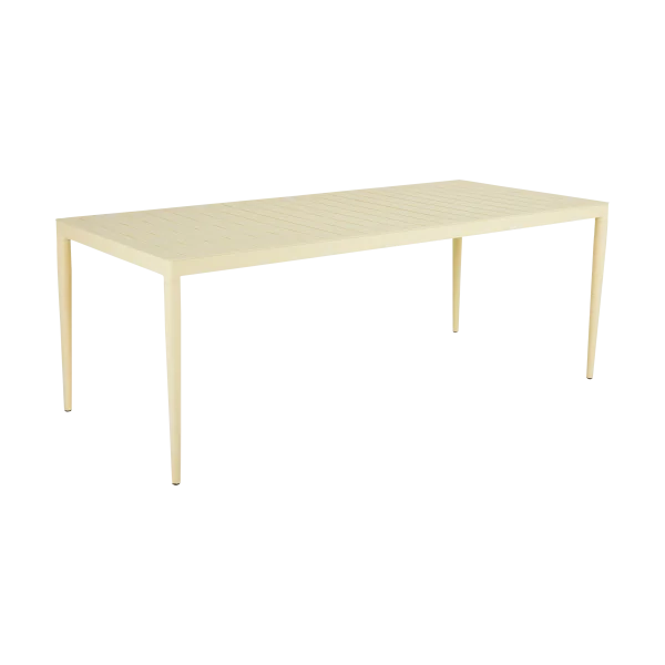 Brafab Table à manger Bigby Lemon 195 cm