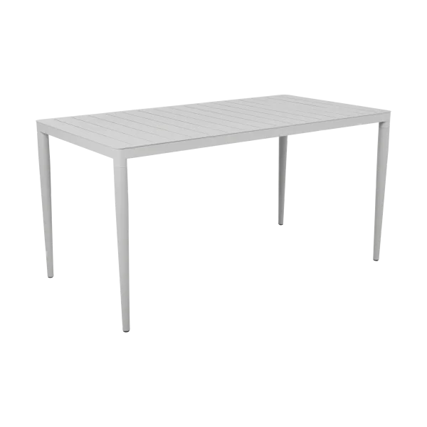Brafab Table à manger Bigby Light grey 144 cm