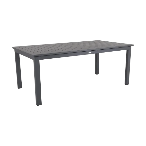 Brafab Table à manger extensible Lomma Anthracite 194-312 cm