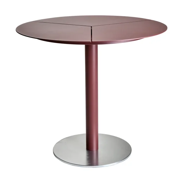 Brafab Table de café Peace Bistro Ø80 cm Zin red Table de café Peace Bistro Ø80 cm Zin red