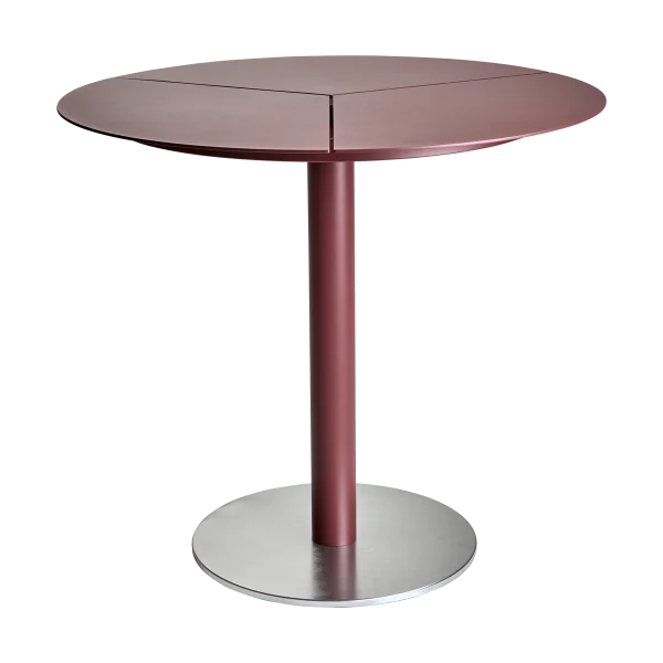 Brafab Table de café Peace Bistro Ø80 cm Zin red