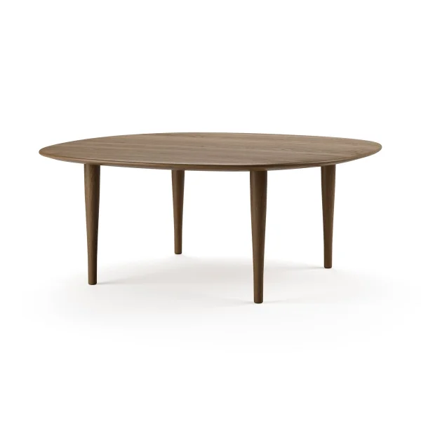 Brdr. Krüger Table basse Jari Ø 85 cm Chêne huilé fumé