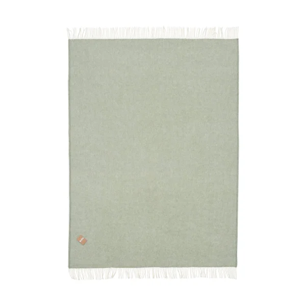 Brita Sweden Couverture en laine Mono 170x130 cm Moss
