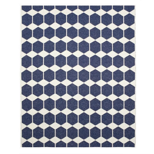 Brita Sweden Tapis bleu Anna grand 150x200 cm