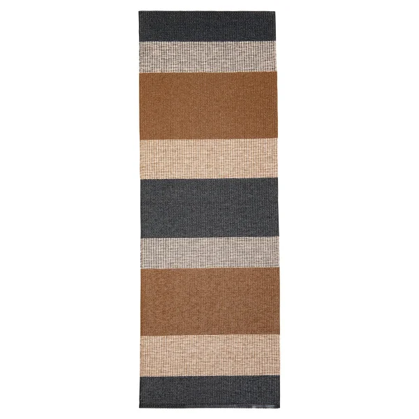 Brita Sweden Tapis Seasons cacao (marron-noir) 70x150 cm